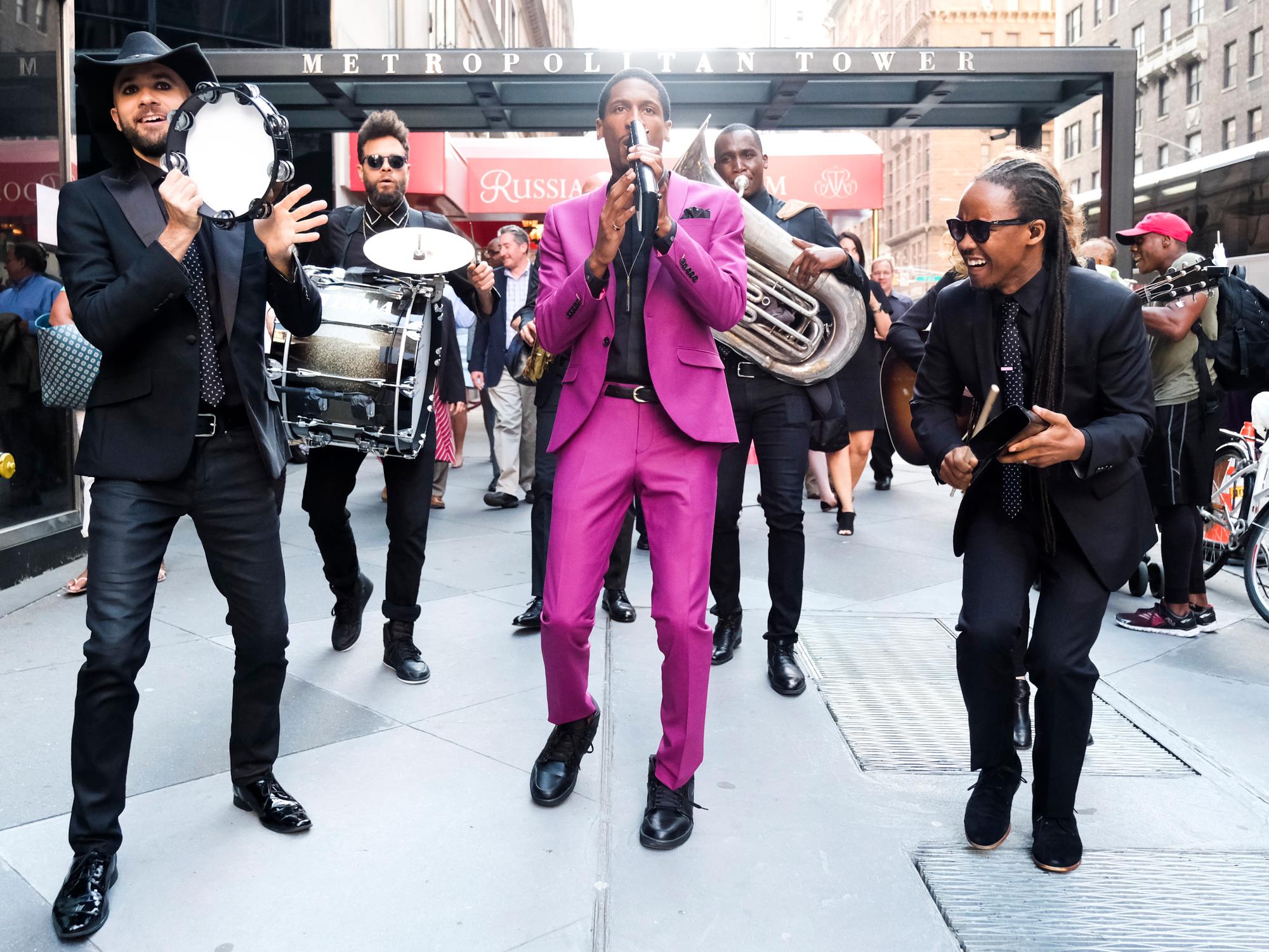 Be prepared for a “love riot” street parade.