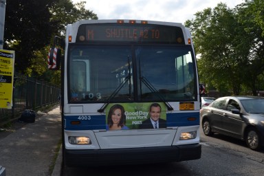 M Shuttle bus