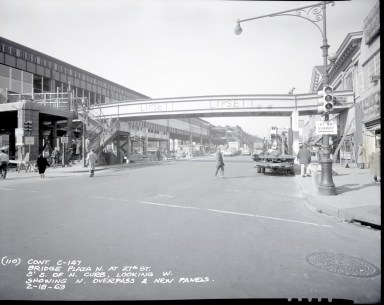 Overpass to Queensboro Plaza, 1963