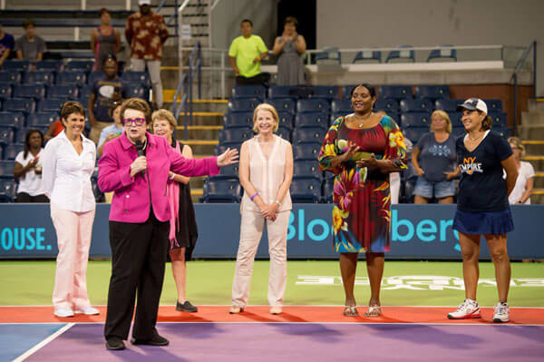Billie Jean King, World Team Tennis hope to spark interest in sport