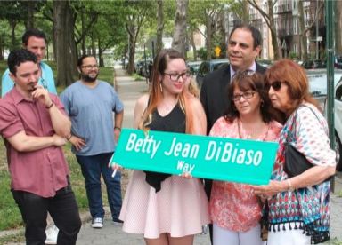 Astoria Park street co-named for Betty Jean DiBiaso