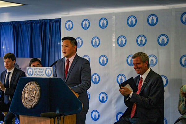 De Blasio announces expansion to Charles B. Wang Health Center in Flushing