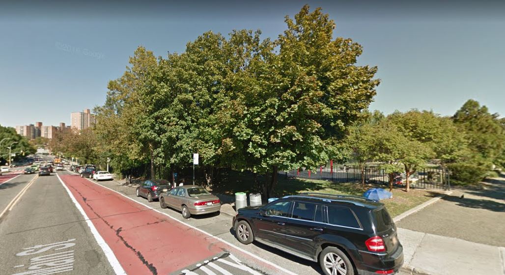 Kissena Corridor Park at the corner of Main Street and 56th Avenue in Flushing.