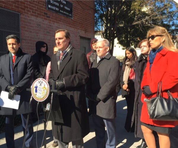 Legal Aid and elected blast landlord harassment of tenants at NYSUM dorm in Astoria