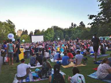 outdoor movie
