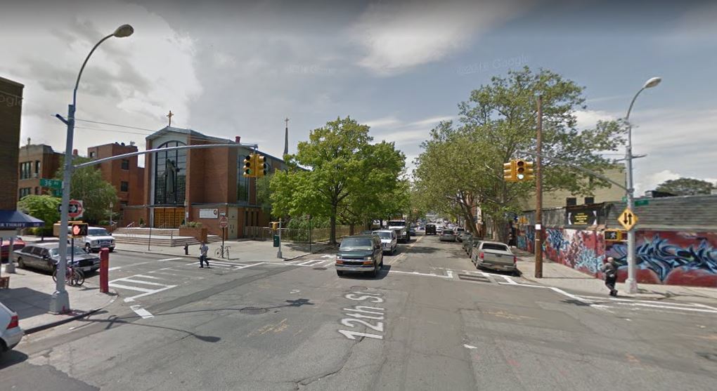 The intersection of 36th Avenue and 12th Street