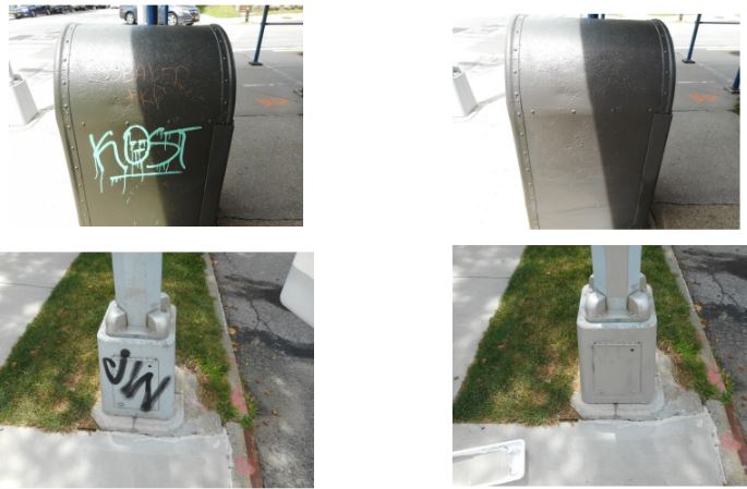 Flushing graffiti