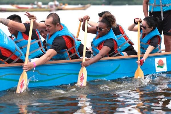 Record number of teams compete at Hong Kong Dragon Boat Festival