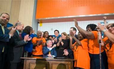 City first in country to provide low-income tenants free counsel for wrongful evictions