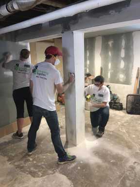 Volunteers fix Jamaica resident’s home