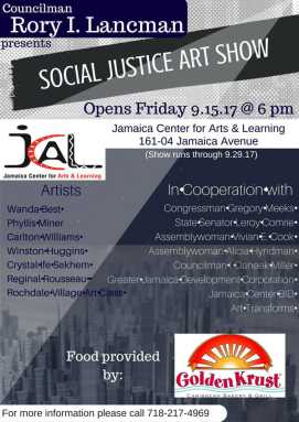 Social Justice Art Show coming to Jamaica in September