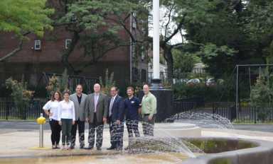 City makes strides in water conservation with spray shower upgrades