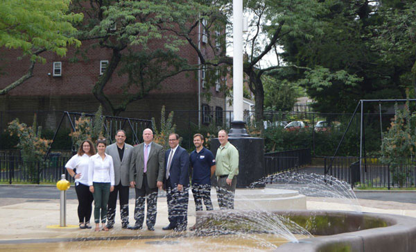 City makes strides in water conservation with spray shower upgrades