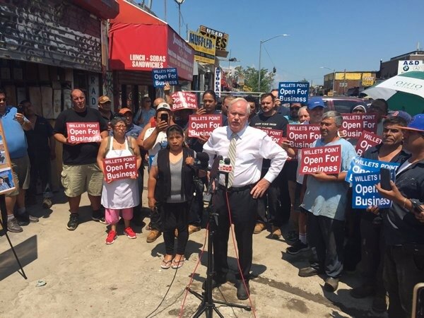 Willets Point business owners remind city they are ‘open for business’