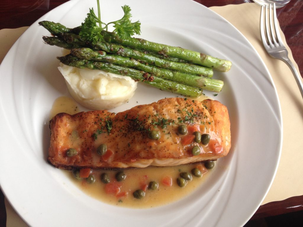 Salmon from Bliss 46 Bistro