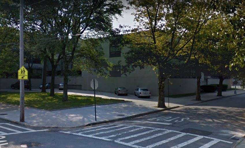 One of the streets surrounding M.S. 172 where a one-way conversion has been installed by DOT.
