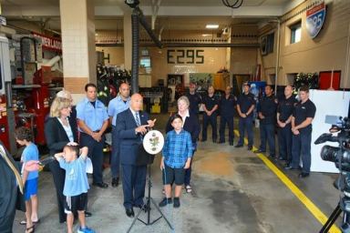 Katz, Vallone give $2M to six Queens firehouses