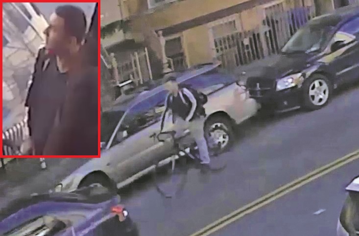 Security camera footage of a man who exposed himself to a 12-year-old girl on a Ridgewood street earlier this month, according to police.