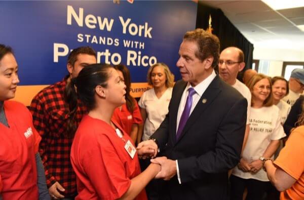 Cuomo ready to deploy medical personnel and supplies to Puerto Rico