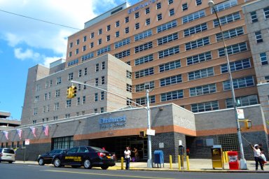 A stabbing victim walked himself to Elmhurst Hospital on Oct. 9, it was reported.