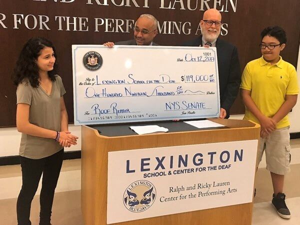 Peralta announces funding for roof repairs at Lexington School for the Deaf