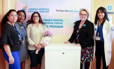 Jamaica Hospital offers free milk to mothers