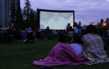 outdoor movie