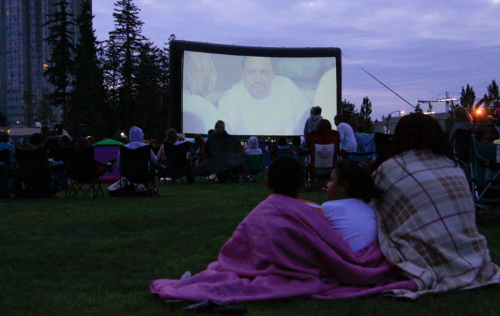 outdoor movie