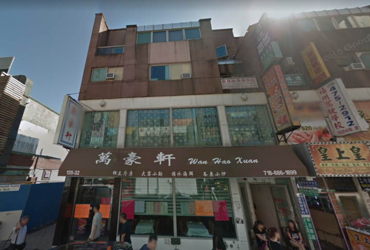 A woman jumped from a third-floor window at this Flushing building to her death on Nov. 25.