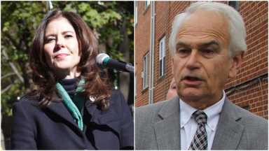 Holden leads Crowley by a hair in race too close to call