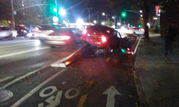 Bus collision on Northern Boulevard attributed to bike lanes: Avella
