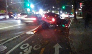 Bus collision on Northern Boulevard attributed to bike lanes: Avella