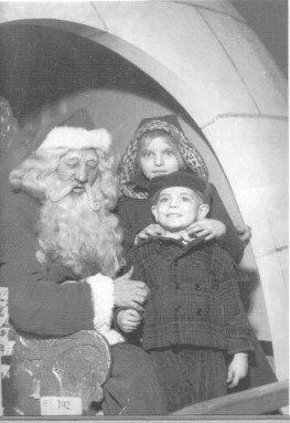 Reader Barbara Py (nee Schmitt) recalled when she and her late brother George had a visit with Santa at the W.T. Grant's store on Myrtle Avenue in Ridgewood in 1949.