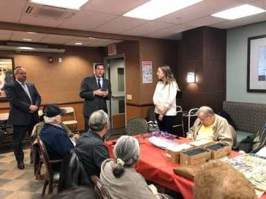 Whitestone senior center celebrates Veterans Day
