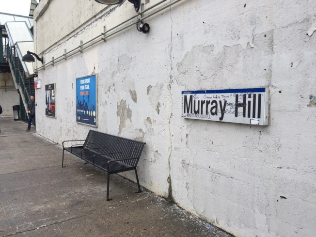 Murray Hill graffiti