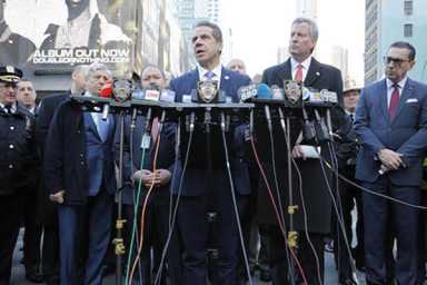 Terror suspect arrested; three sustain minor injuries from Port Authority explosion
