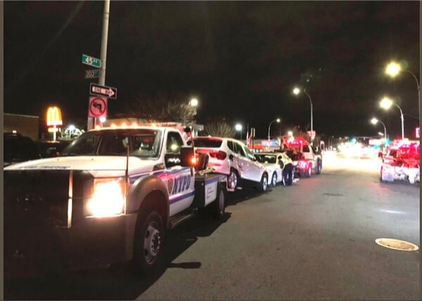 Bayside dealerships continue parking on residential streets following NYPD crackdown