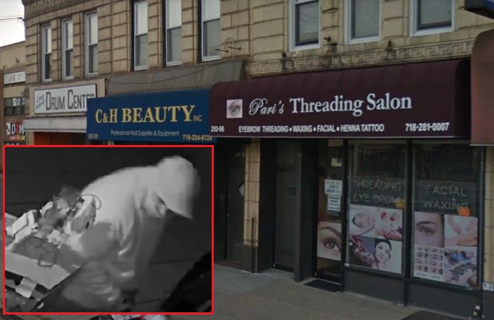 Man Smashes Glass Door At Little Neck Business And Flees With Cash