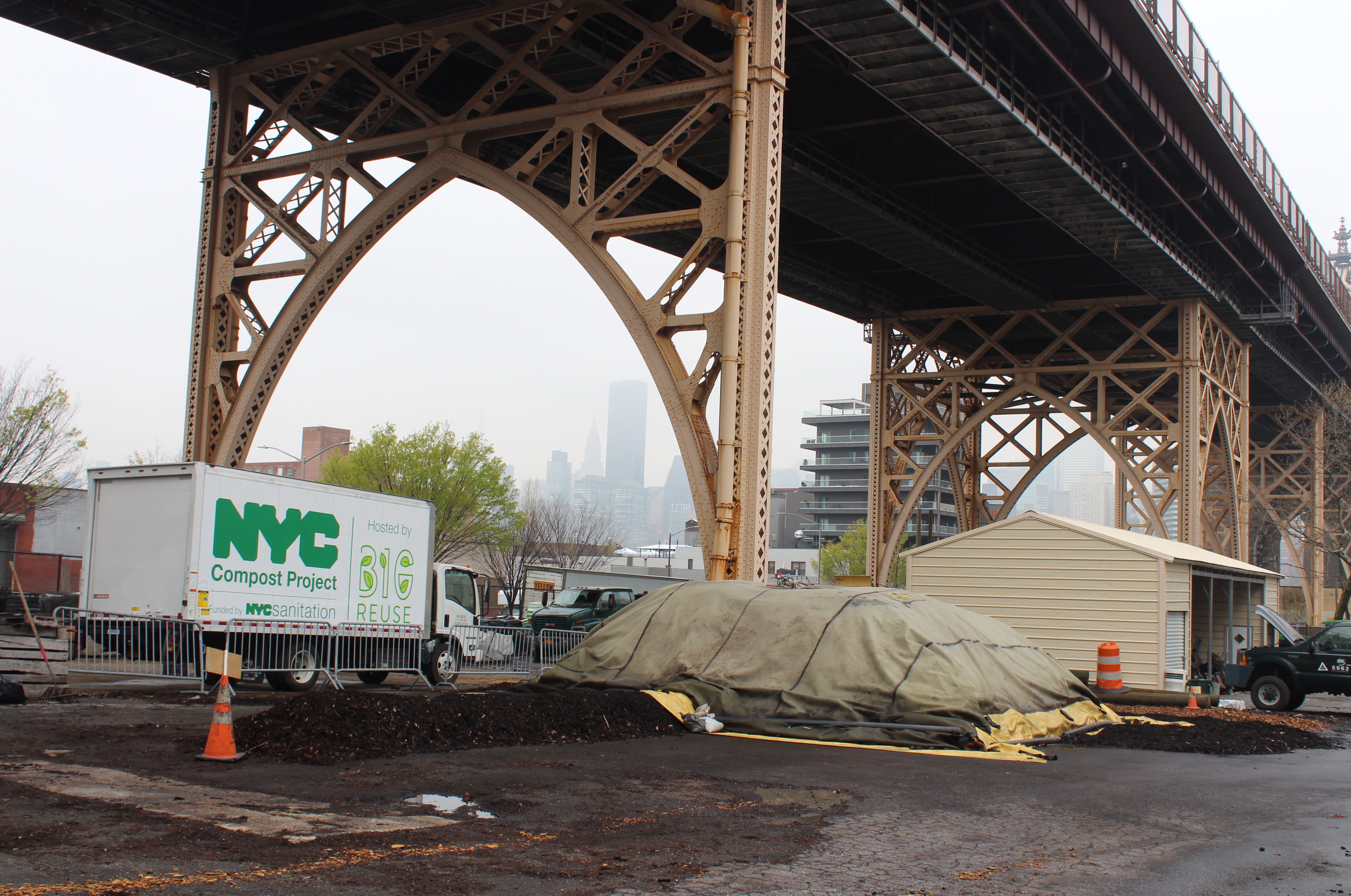 In Long Island City, Your Food Scraps Are Turned Into Compost In An ...