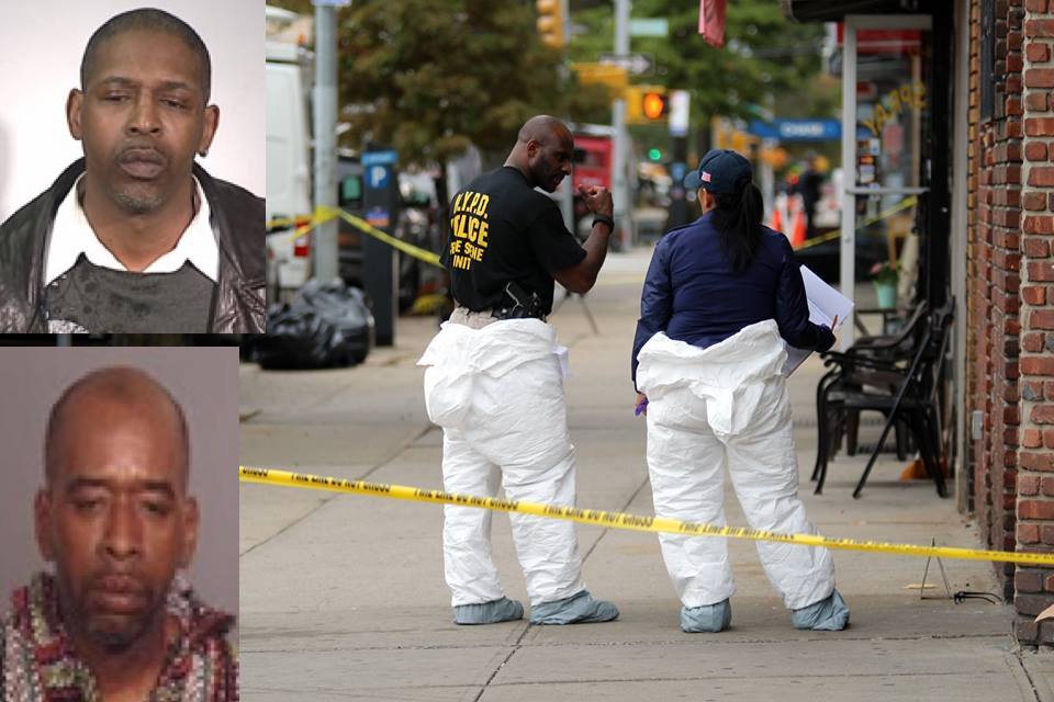 Frederick McCoy (top) and Lamonte Haynes remain at large in connection with the deadly Oct. 23, 2017 shooting in Ozone Park.