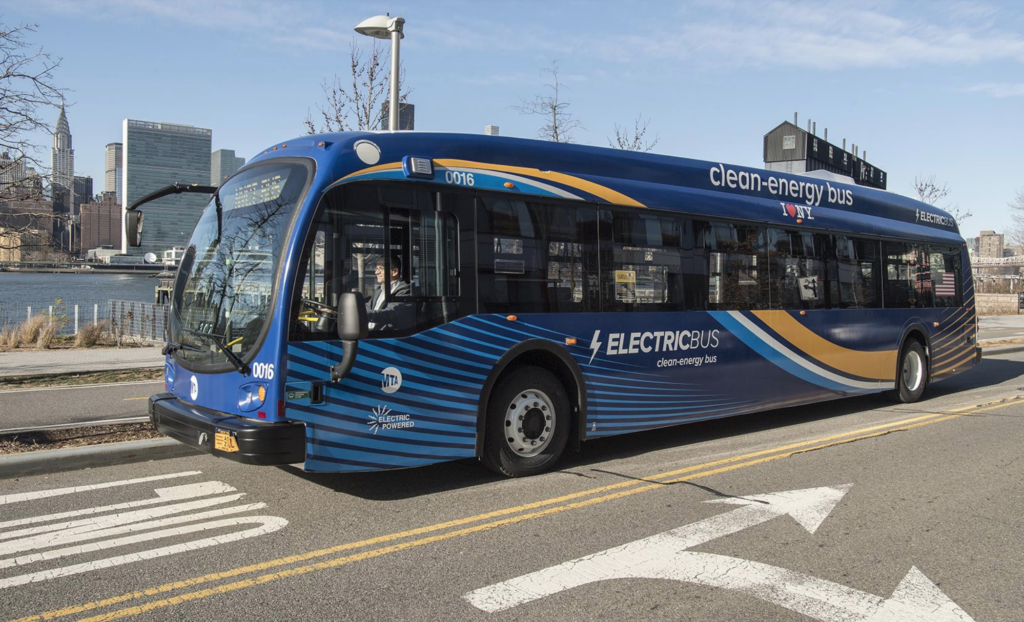 The MTA will be running all-electric buses on the B32 line between Long Island City and Brooklyn.