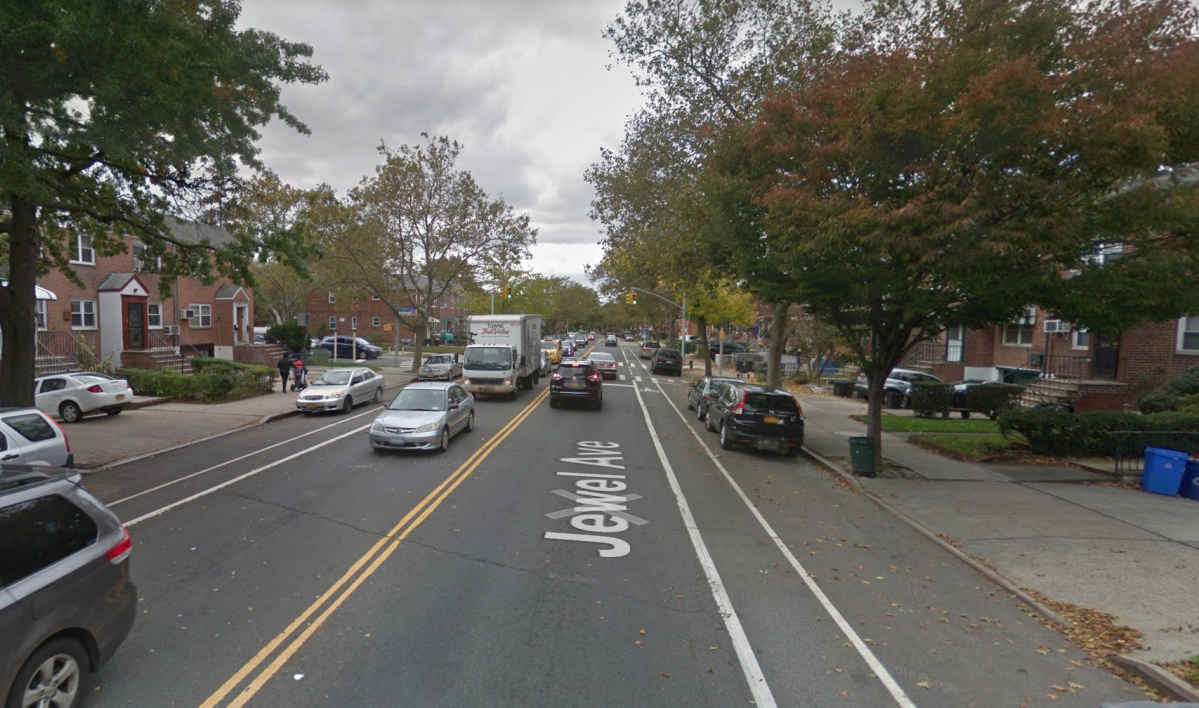 A 60-year-old woman involved in a Jan. 15 crash on Jewel Avenue in Kew Gardens Hills has died of her injuries.