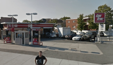 A Brooklyn man was arrested on Jan. 28 shortly after he allegedly robbed an attendant at the Gas Trac station in Maspeth.