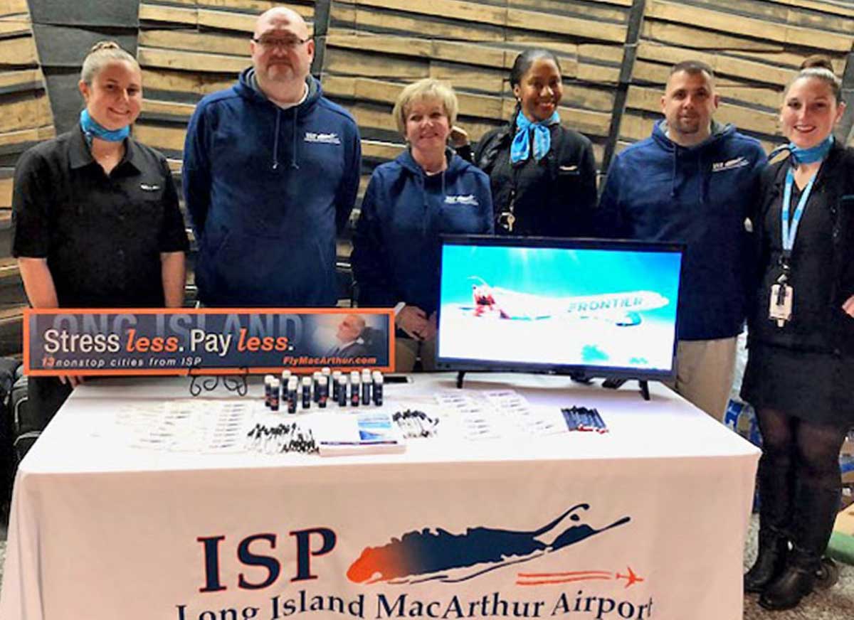 MacArthur Airport promotes travel