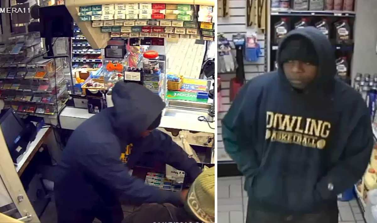 gas station robbery