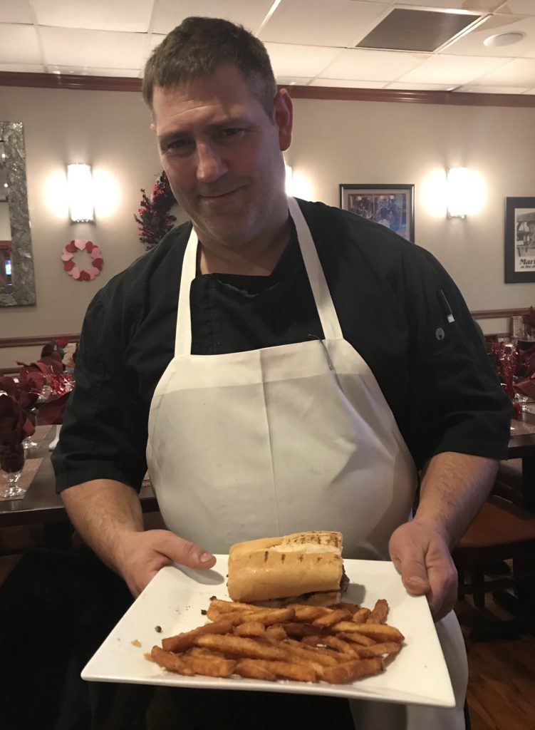 Chef Craig McKelvey serves amazing food at Legends on Broadway in Hicksville