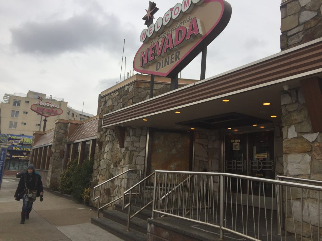 The Nevada Diner, which will soon be the new location of the Georgia Diner. Photo by Ryan Kelley/QNS.