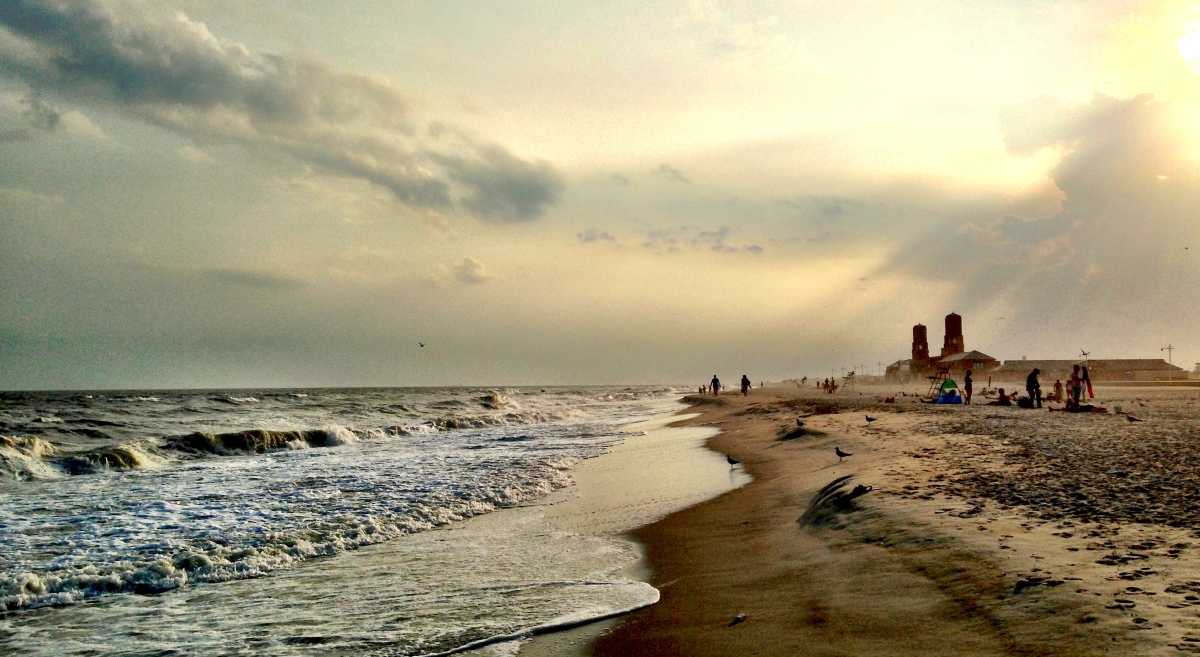 Jacob Riis Park in the Rockaways, which is part of the Gateway National Recreational Area
