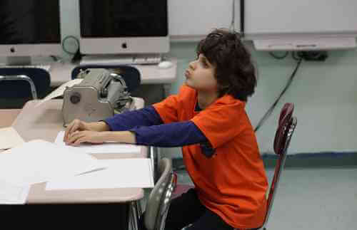 Braille Challange: A good feel for reading and writing