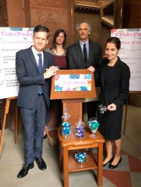 Simotas seeks safer packaging for toxic laundry pods